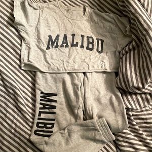 John galt brandy Melville Malibu sweats sweat pants